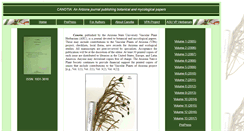 Desktop Screenshot of canotia.org